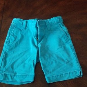 Turquoise shorts